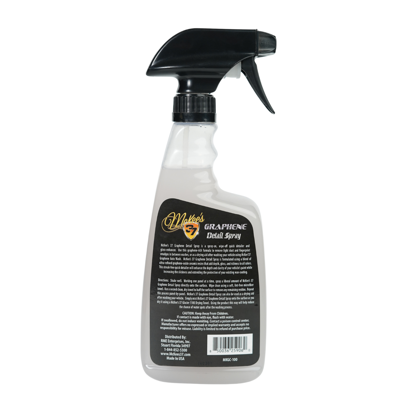 Graphene Detail Spray  Spray & Wipe 650ml