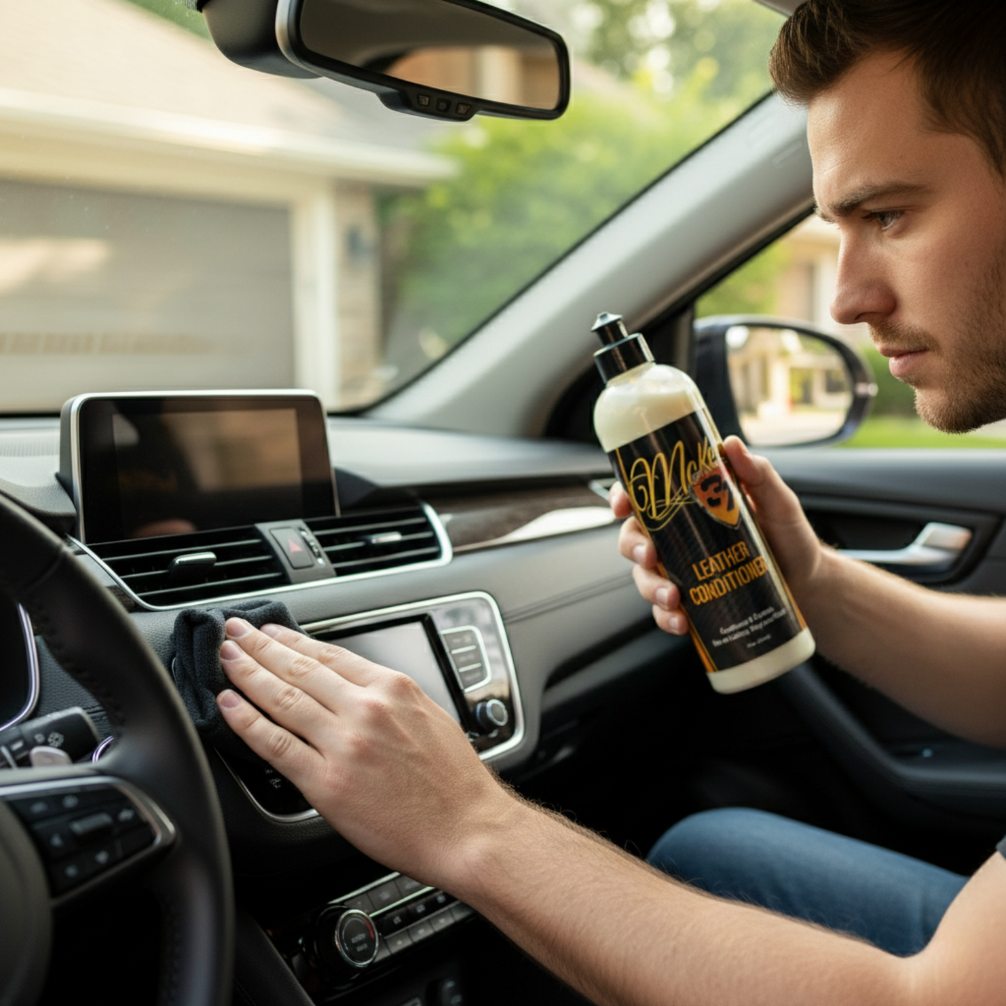 Leather Conditioner conditions & Protect